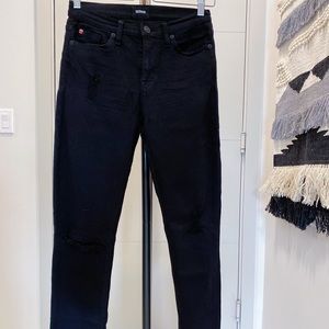 Hudson Nico Midrise Super Skinny DBLk